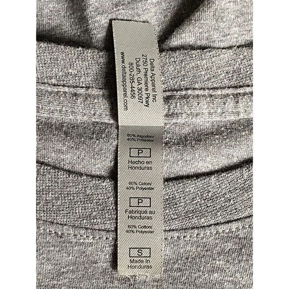 Texas Alright Alright Alright McConaughey Long Sleeve Gray T-Shirt Men's Small - Picture 4 of 9